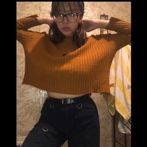 Burnt orang long sleeve shirt🔶